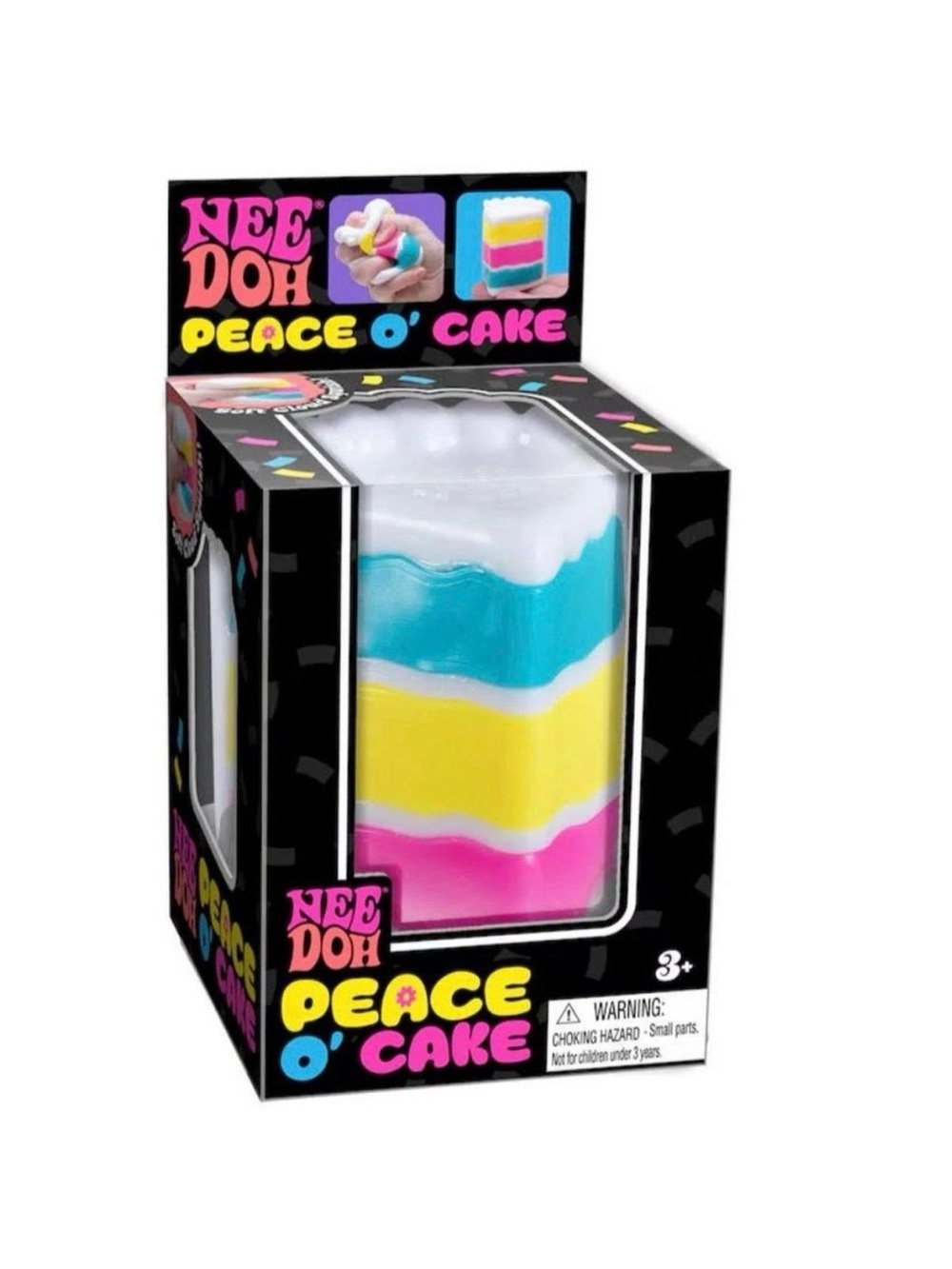 Rare 🔥 Peace O' Cake Needoh 🔥 Hard to find